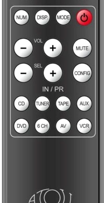 Пульты для ATOLL DAC200/ 100SE, IN80SE/50SE/30, IN400se/100SE, IN200/400se, PR200se/100se, PR400/300 замена