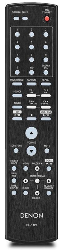 Пульты для Denon RC-1204/ rc-1162,  rc-1127/ rc-1097 ресиверов - замена