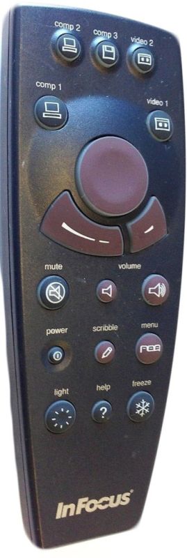 Пульты Infocus LP750/755/770  LP840/850 LP920/925/930 и др проекторов - замена