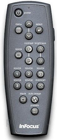 Пульты Infocus LP750/755/770  LP840/850 LP920/925/930 и др проекторов - замена