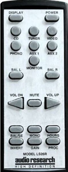 Замена пультов Audio Research LS26 и др. усилителей в др. корпусах