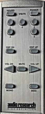Замена пульта Audio Research VSi75 усилителей в др. корпусах